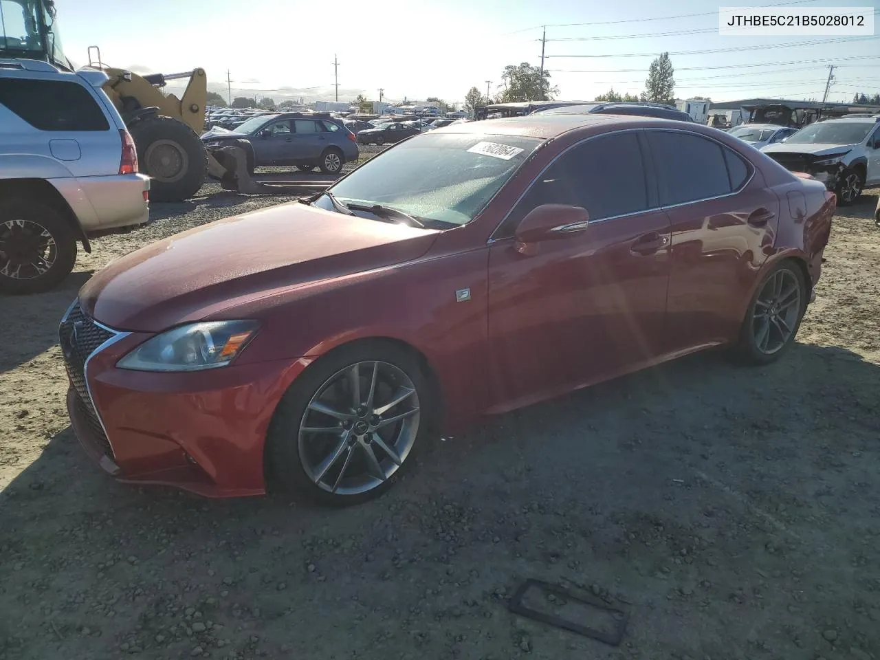 JTHBE5C21B5028012 2011 Lexus Is 350