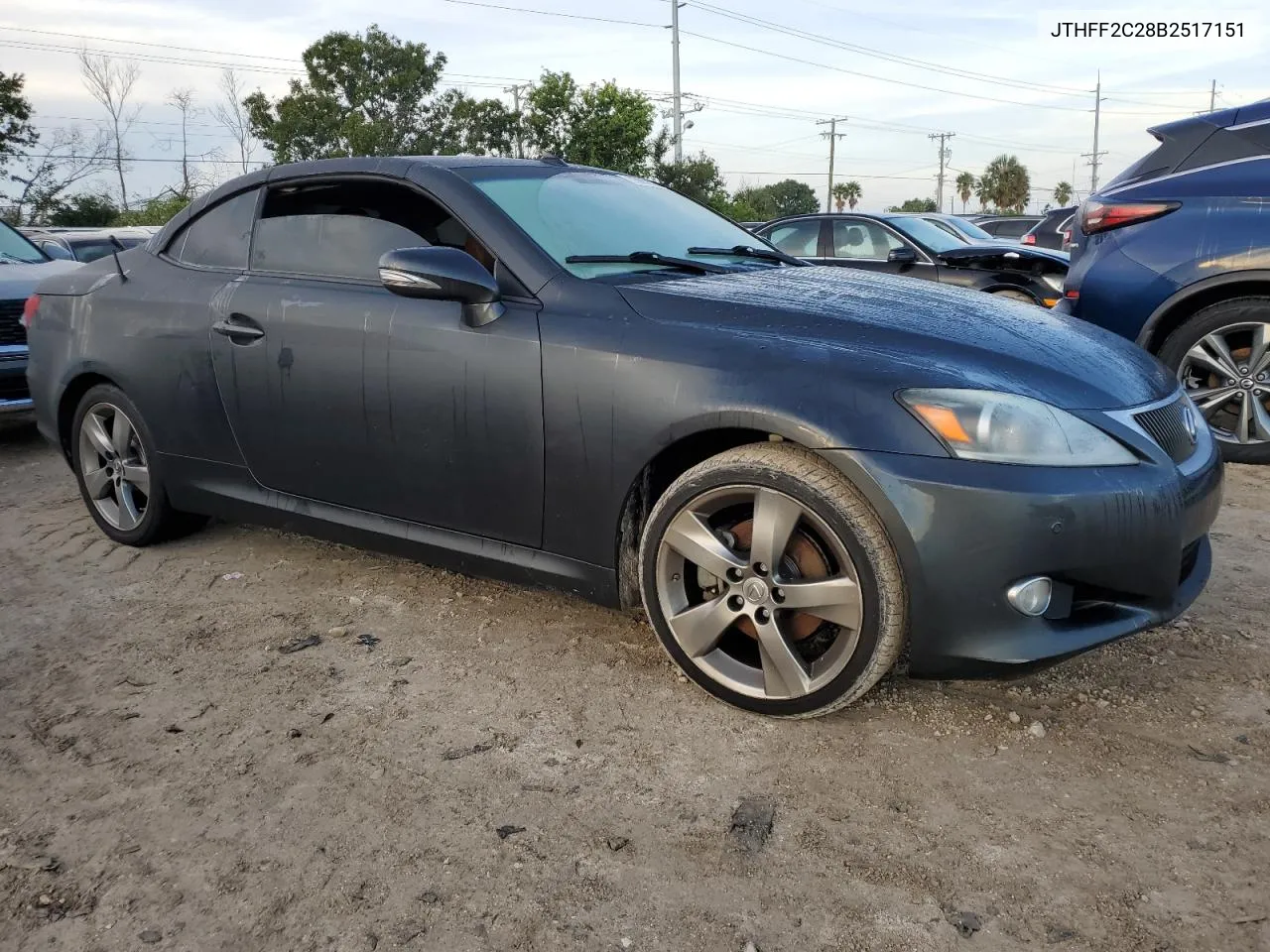 JTHFF2C28B2517151 2011 Lexus Is 250