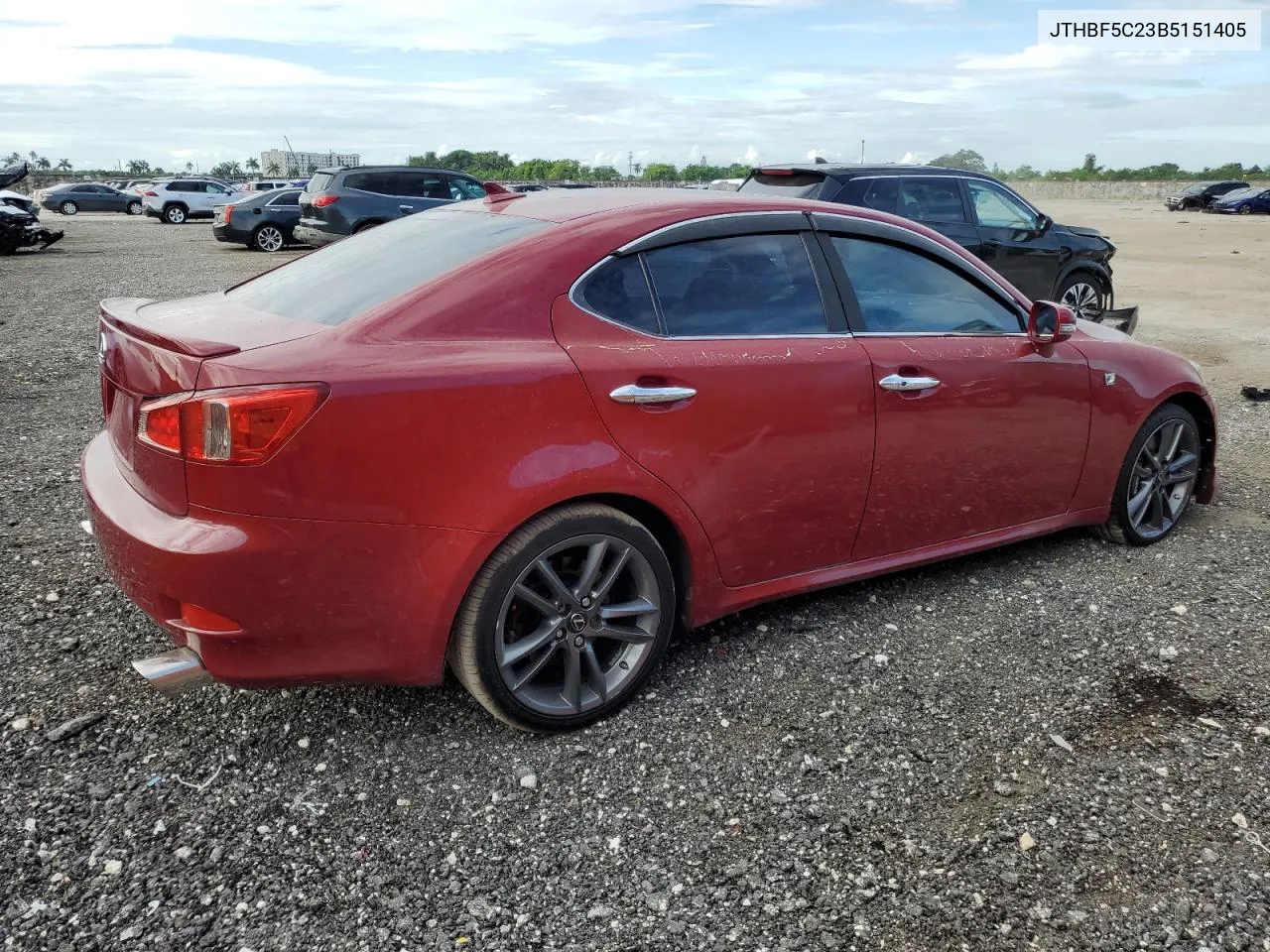 2011 Lexus Is 250 VIN: JTHBF5C23B5151405 Lot: 74175194