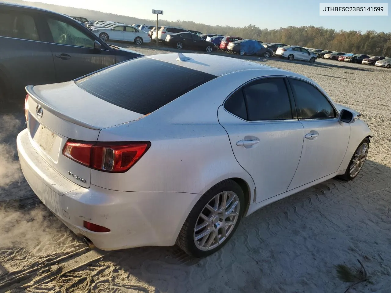 2011 Lexus Is 250 VIN: JTHBF5C23B5141599 Lot: 74607904