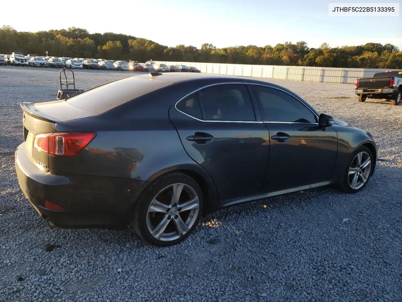 2011 Lexus Is 250 VIN: JTHBF5C22B5133395 Lot: 75202374