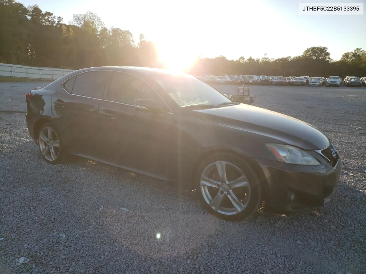 2011 Lexus Is 250 VIN: JTHBF5C22B5133395 Lot: 75202374