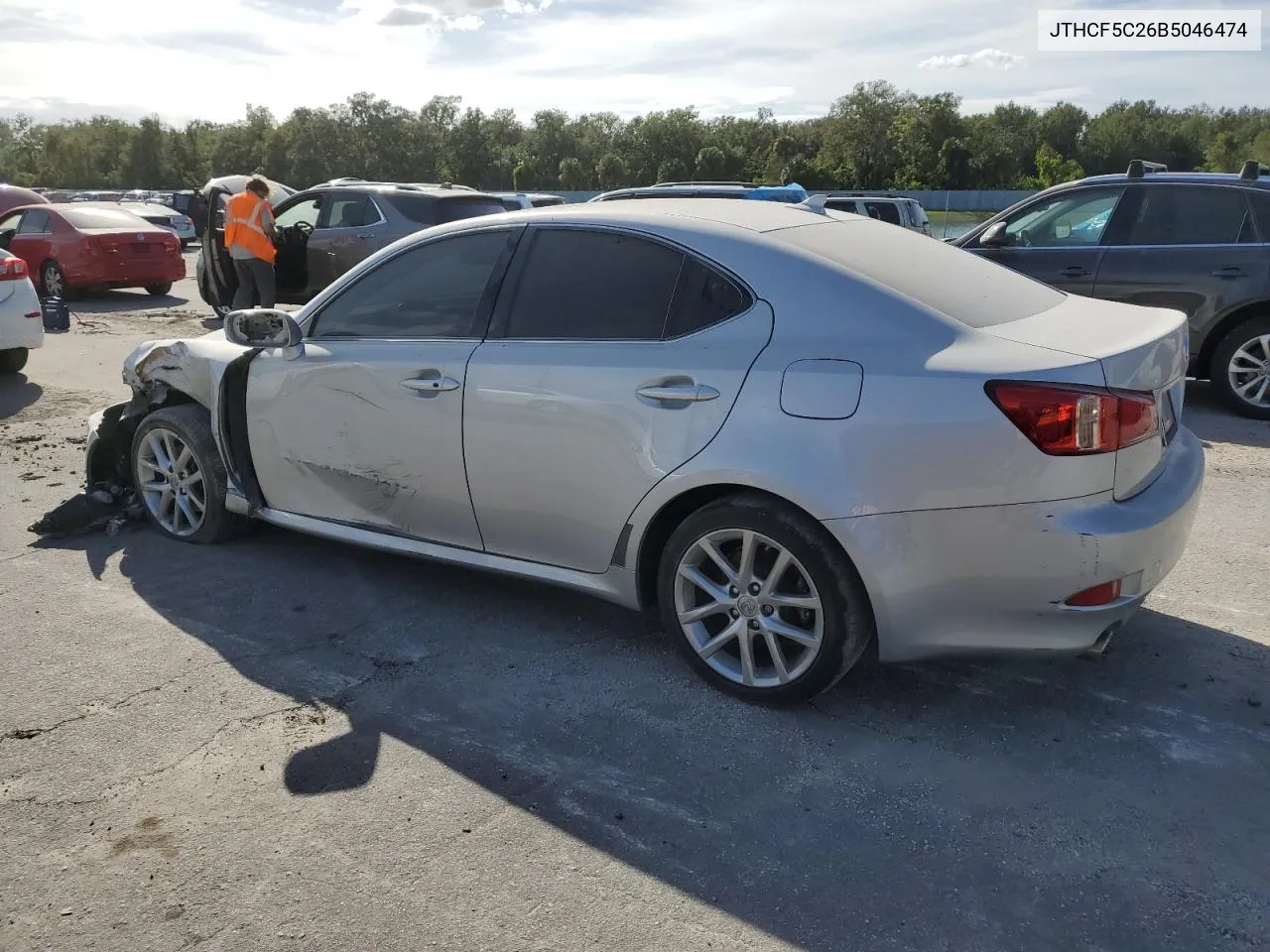 2011 Lexus Is 250 VIN: JTHCF5C26B5046474 Lot: 75901104