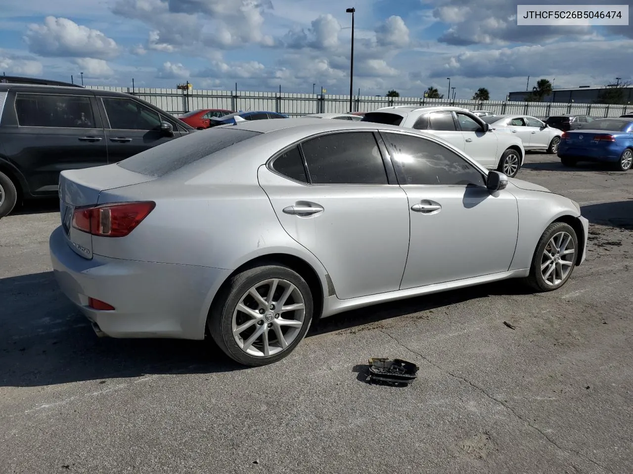 2011 Lexus Is 250 VIN: JTHCF5C26B5046474 Lot: 75901104