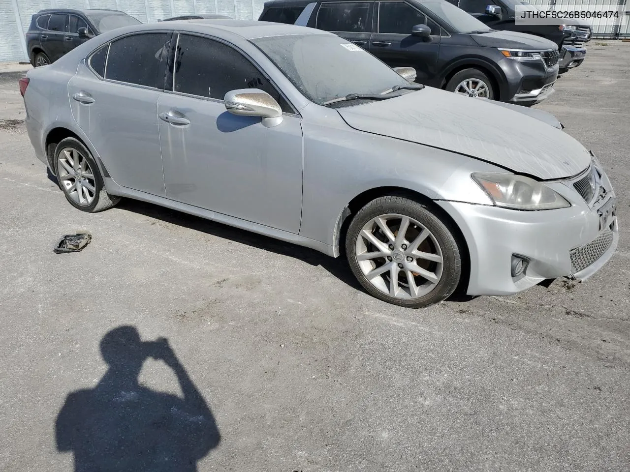 2011 Lexus Is 250 VIN: JTHCF5C26B5046474 Lot: 75901104