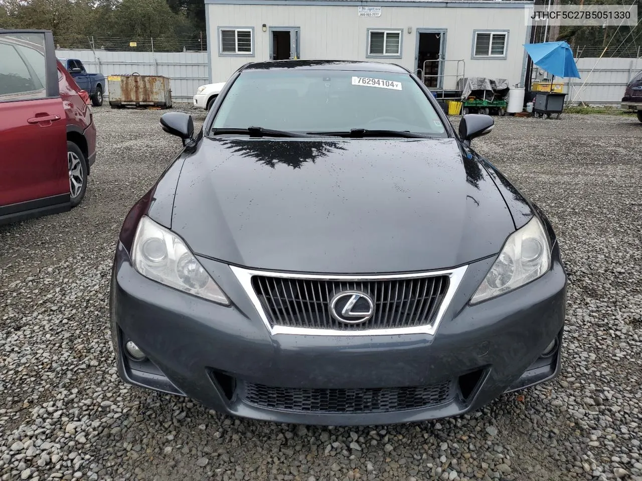 2011 Lexus Is 250 VIN: JTHCF5C27B5051330 Lot: 76294104