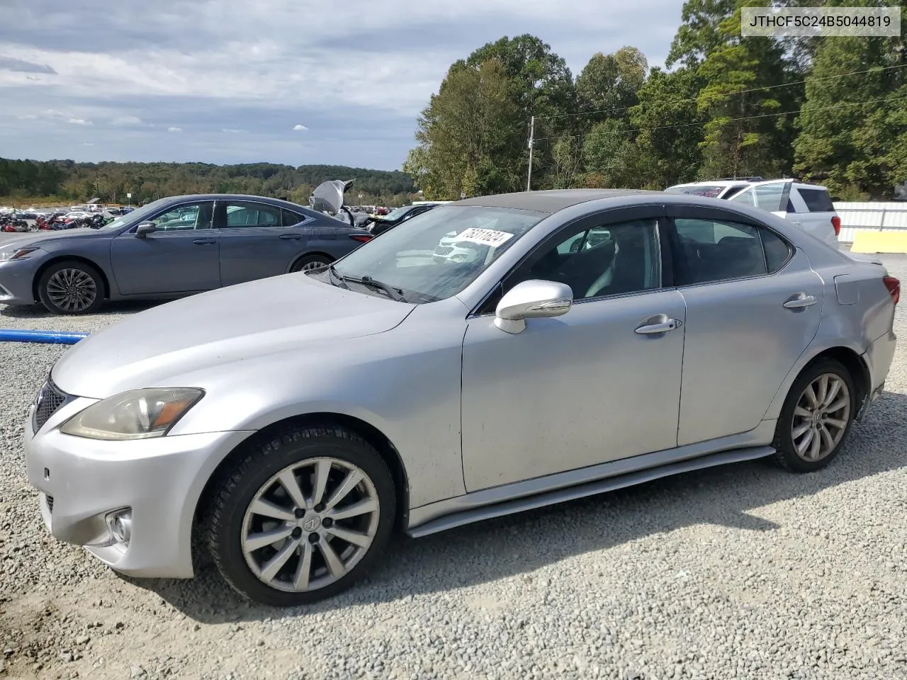 2011 Lexus Is 250 VIN: JTHCF5C24B5044819 Lot: 76311624