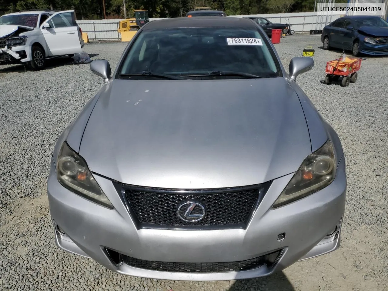 2011 Lexus Is 250 VIN: JTHCF5C24B5044819 Lot: 76311624