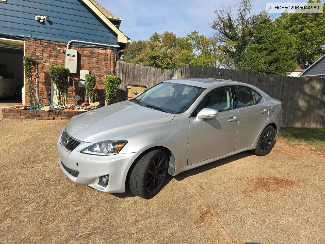 JTHCF5C20B5044980 2011 Lexus Is 250