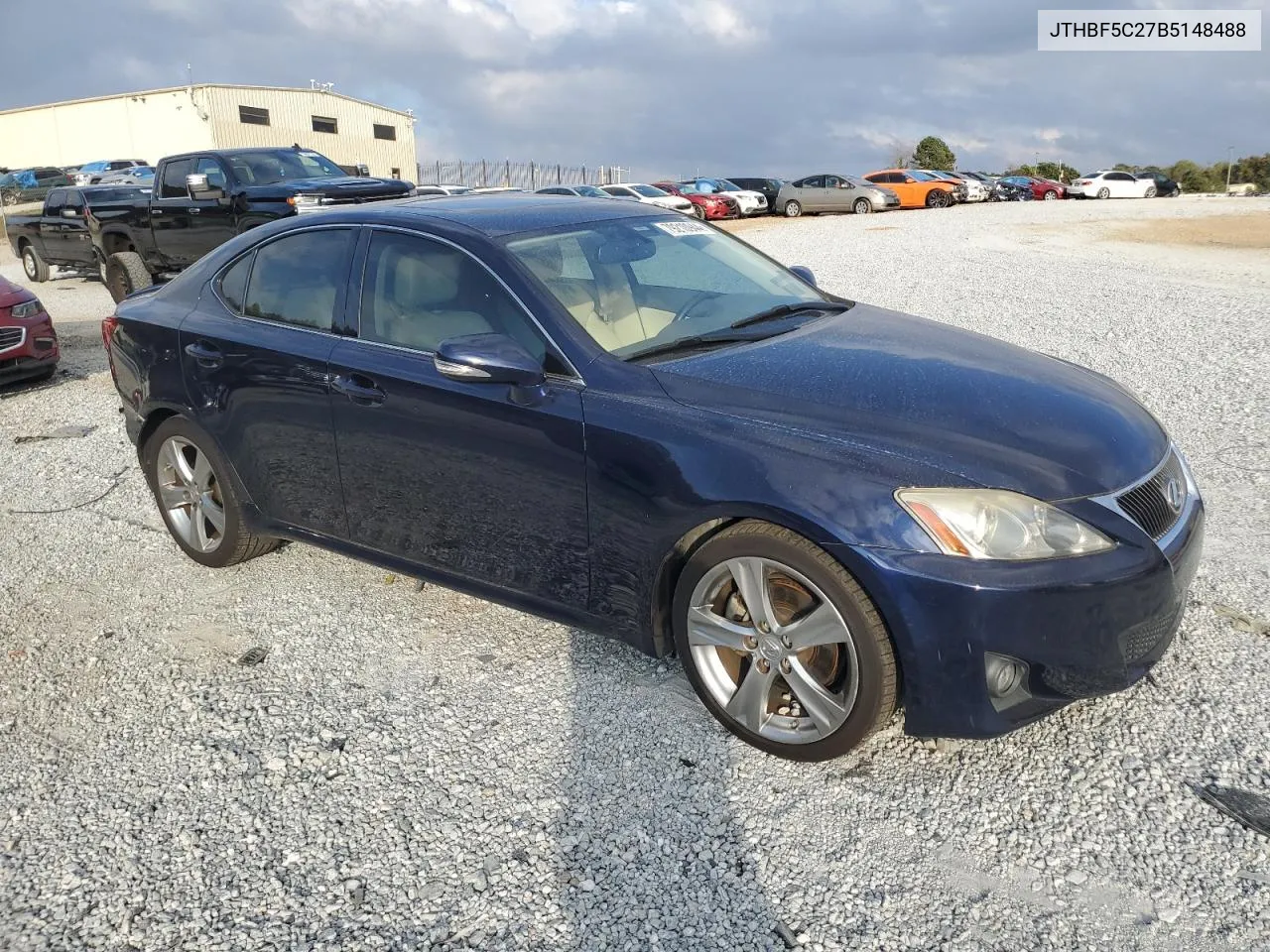 2011 Lexus Is 250 VIN: JTHBF5C27B5148488 Lot: 79210944