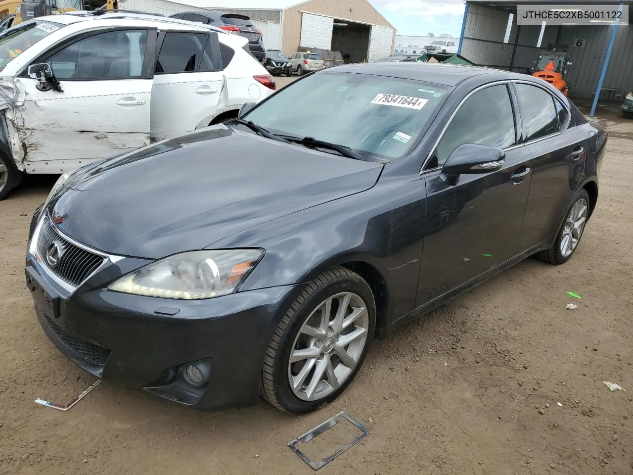 2011 Lexus Is 350 VIN: JTHCE5C2XB5001122 Lot: 79341644