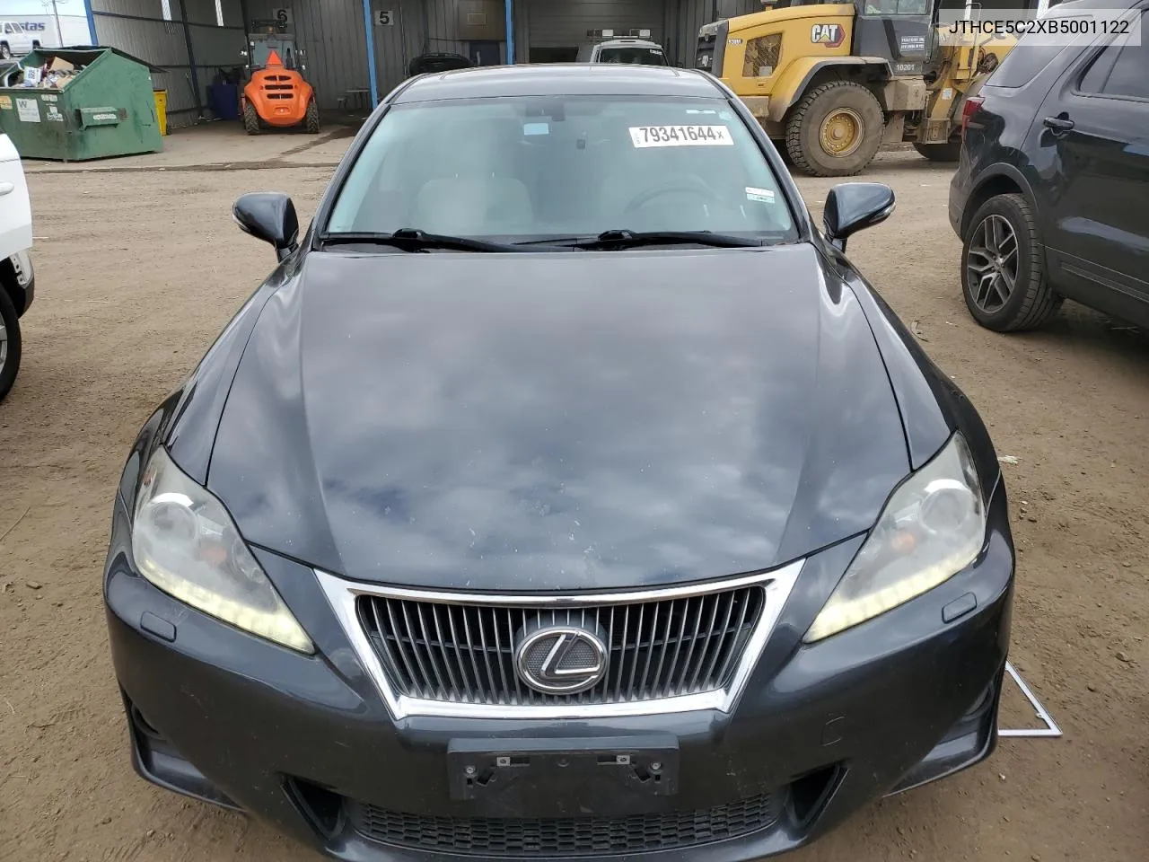 2011 Lexus Is 350 VIN: JTHCE5C2XB5001122 Lot: 79341644