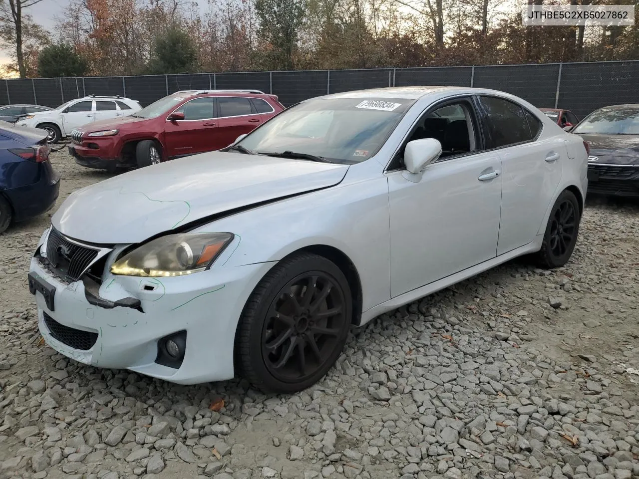 2011 Lexus Is 350 VIN: JTHBE5C2XB5027862 Lot: 79698834