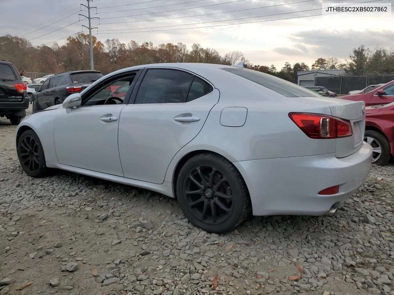 2011 Lexus Is 350 VIN: JTHBE5C2XB5027862 Lot: 79698834