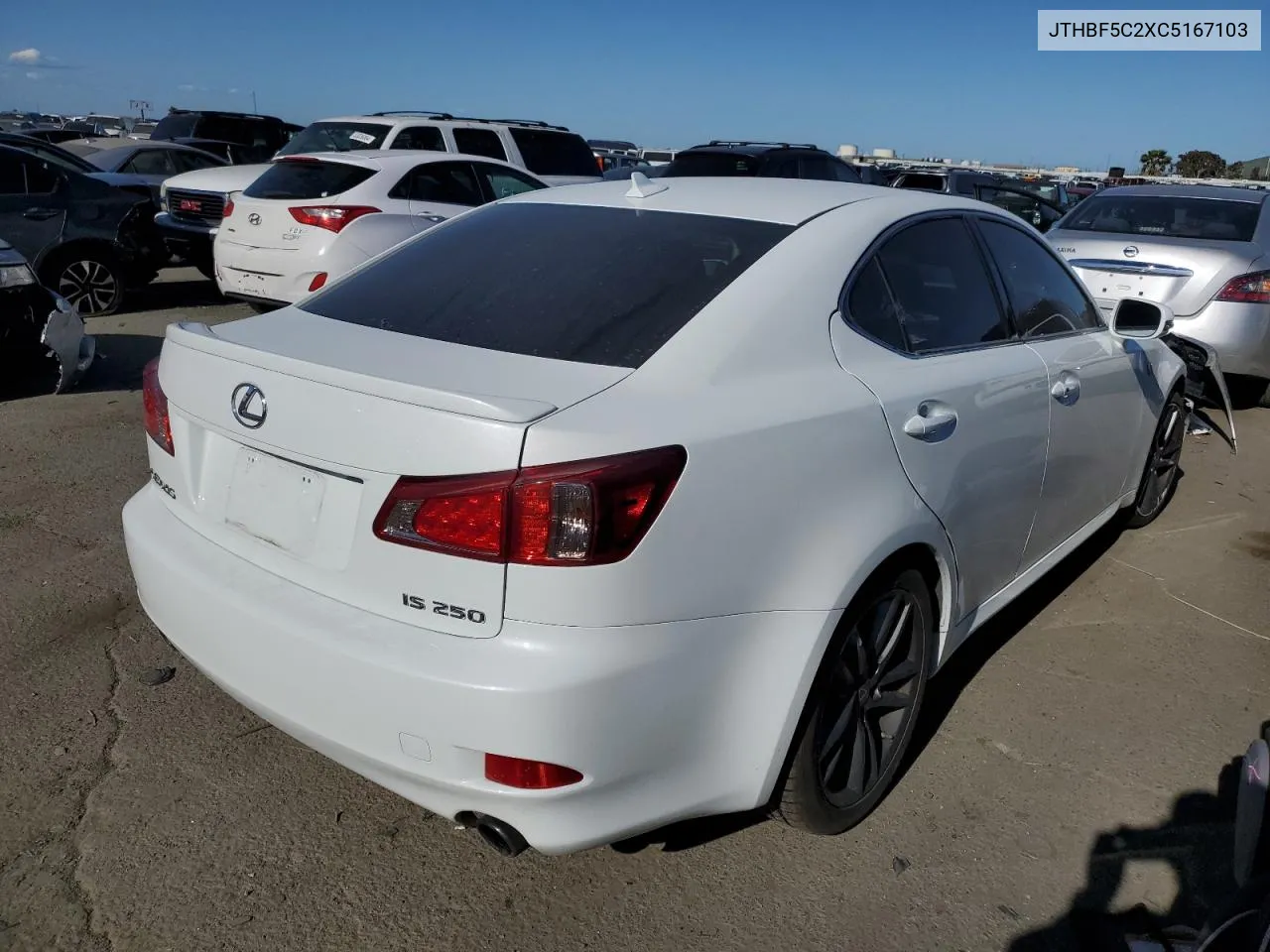 JTHBF5C2XC5167103 2012 Lexus Is 250