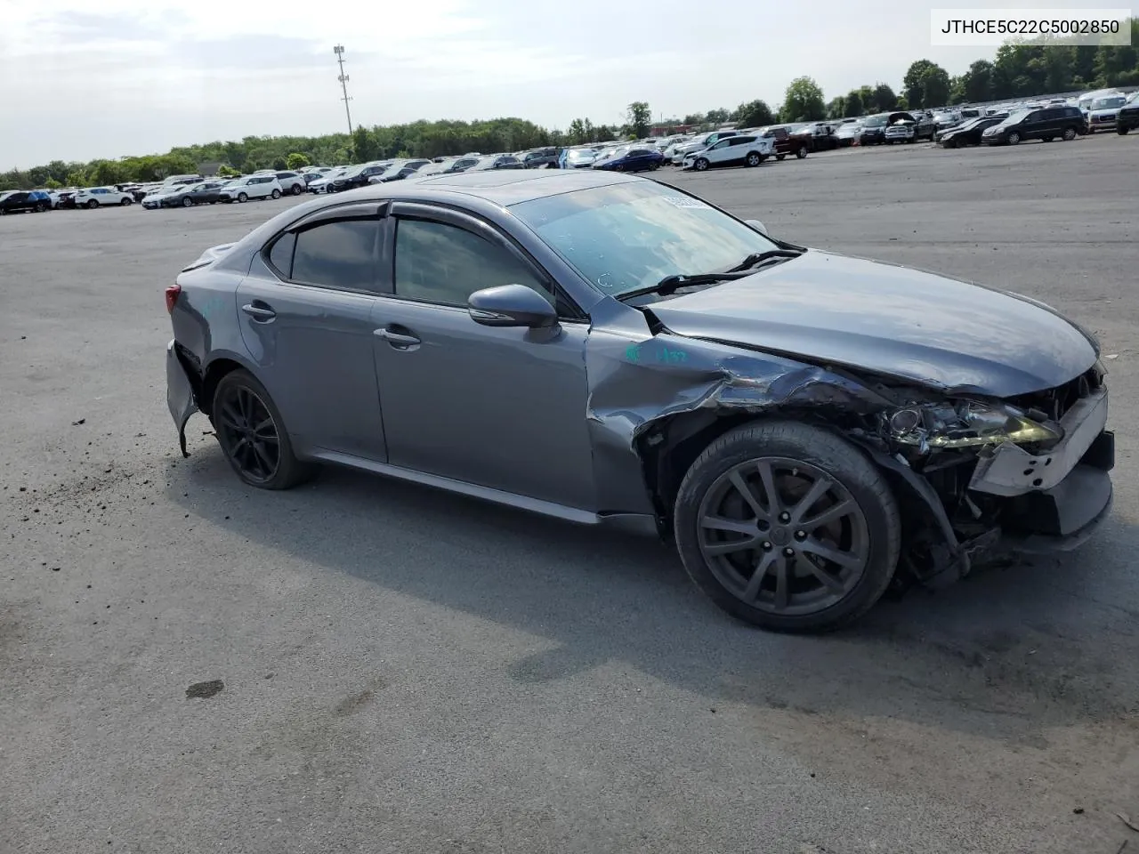 2012 Lexus Is 350 VIN: JTHCE5C22C5002850 Lot: 59027474