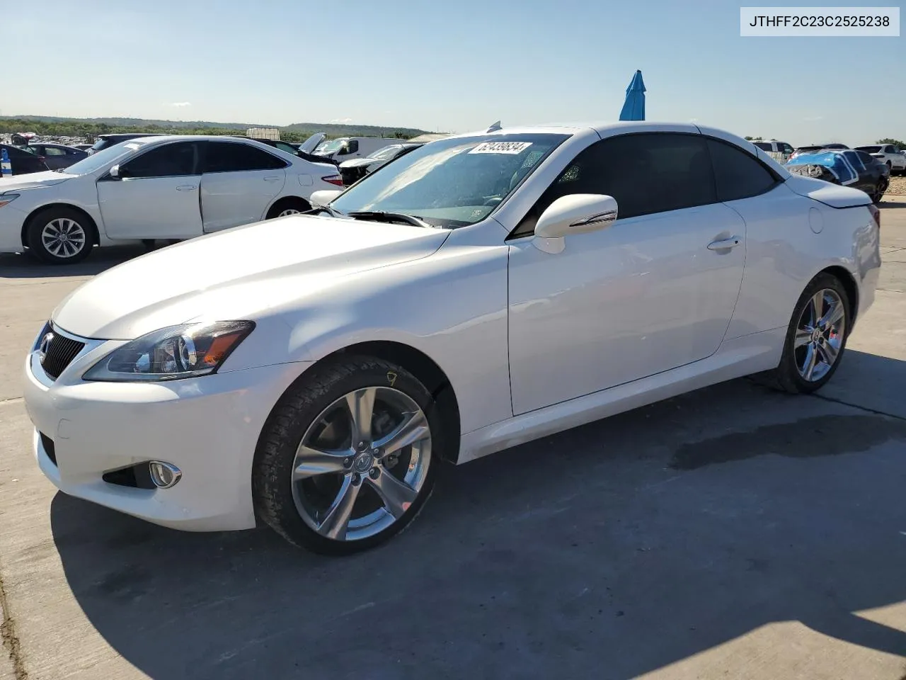 2012 Lexus Is 250 VIN: JTHFF2C23C2525238 Lot: 62439834