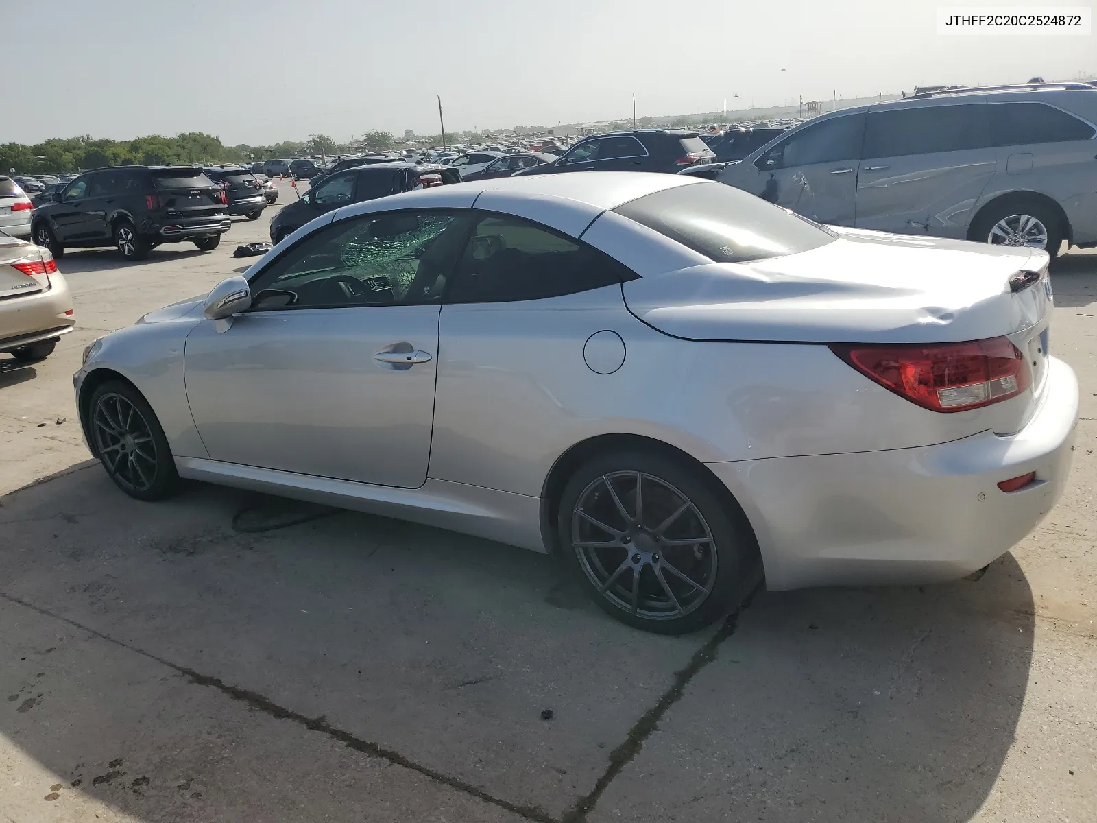 2012 Lexus Is 250 VIN: JTHFF2C20C2524872 Lot: 65193414