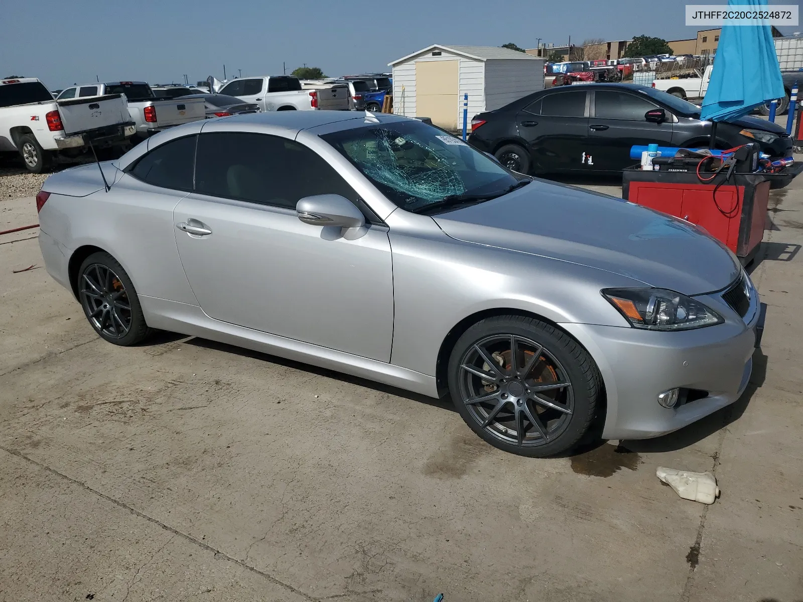 2012 Lexus Is 250 VIN: JTHFF2C20C2524872 Lot: 65193414