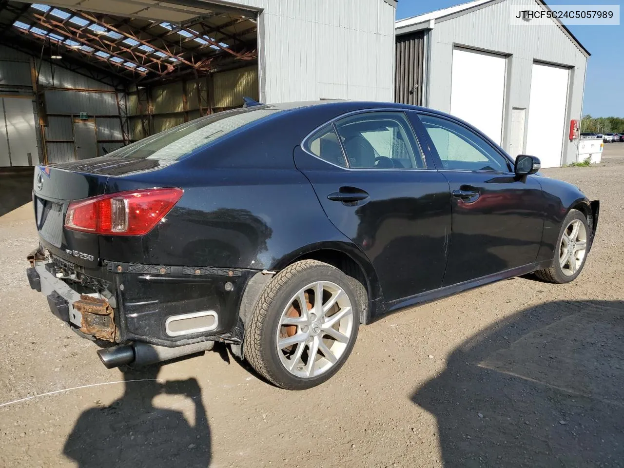 2012 Lexus Is 250 VIN: JTHCF5C24C5057989 Lot: 67783414