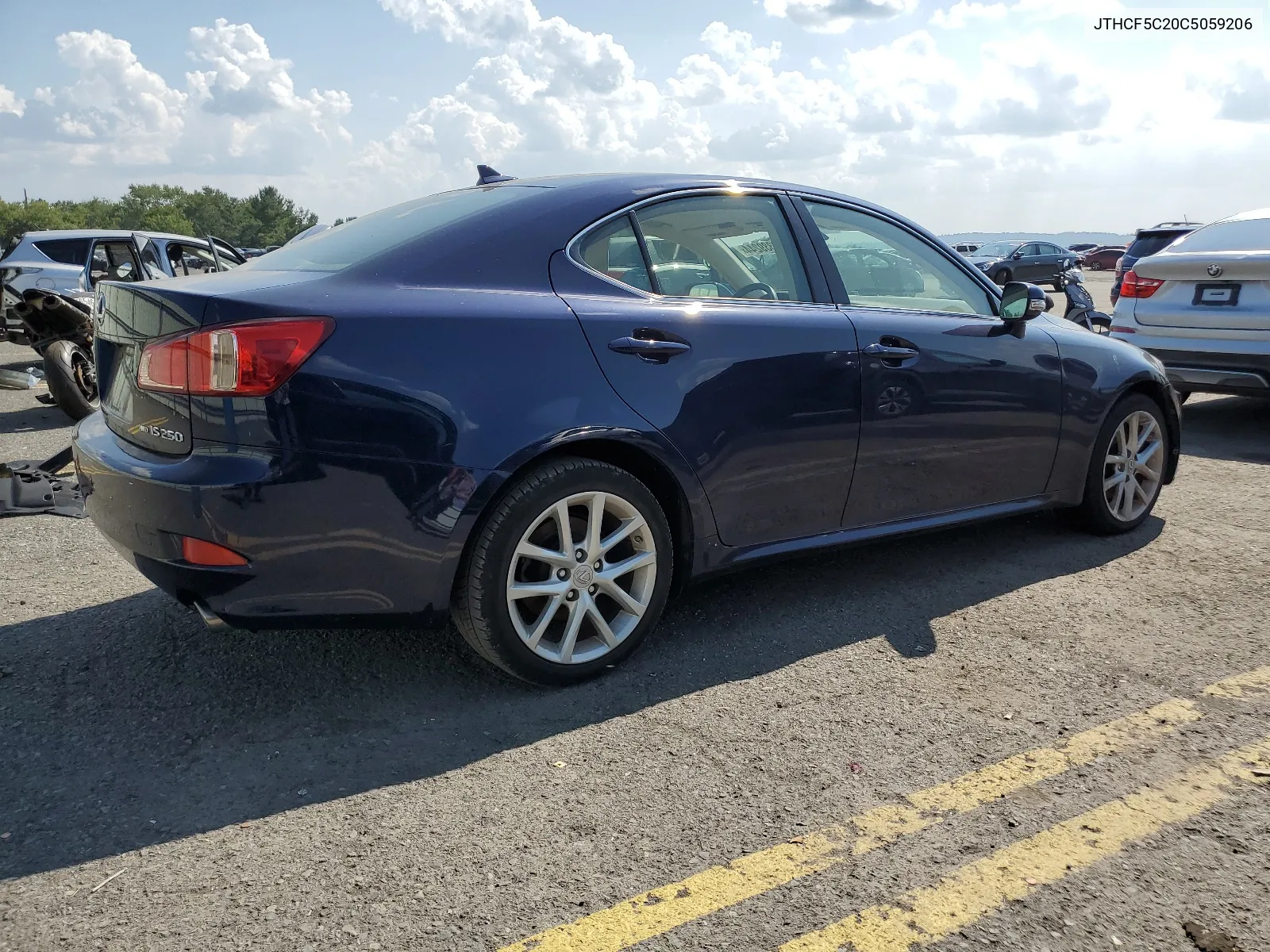 2012 Lexus Is 250 VIN: JTHCF5C20C5059206 Lot: 68339244