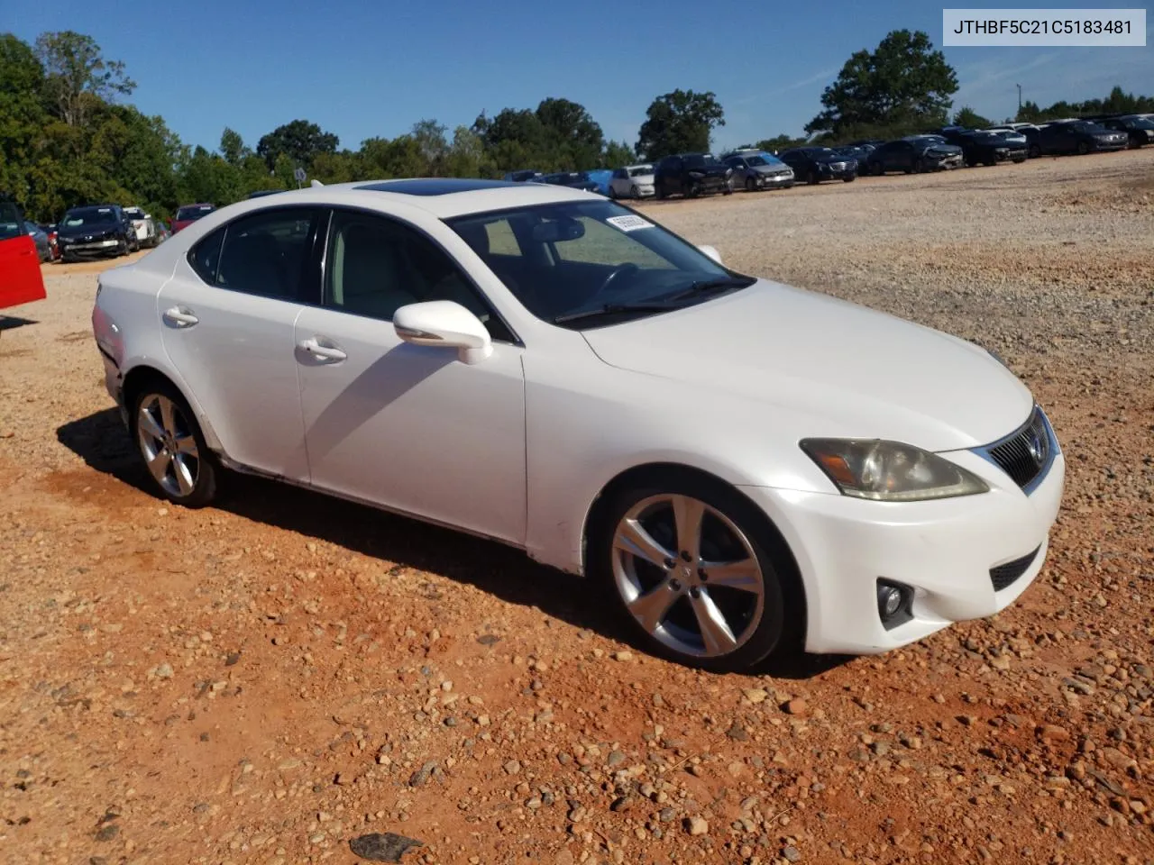 JTHBF5C21C5183481 2012 Lexus Is 250