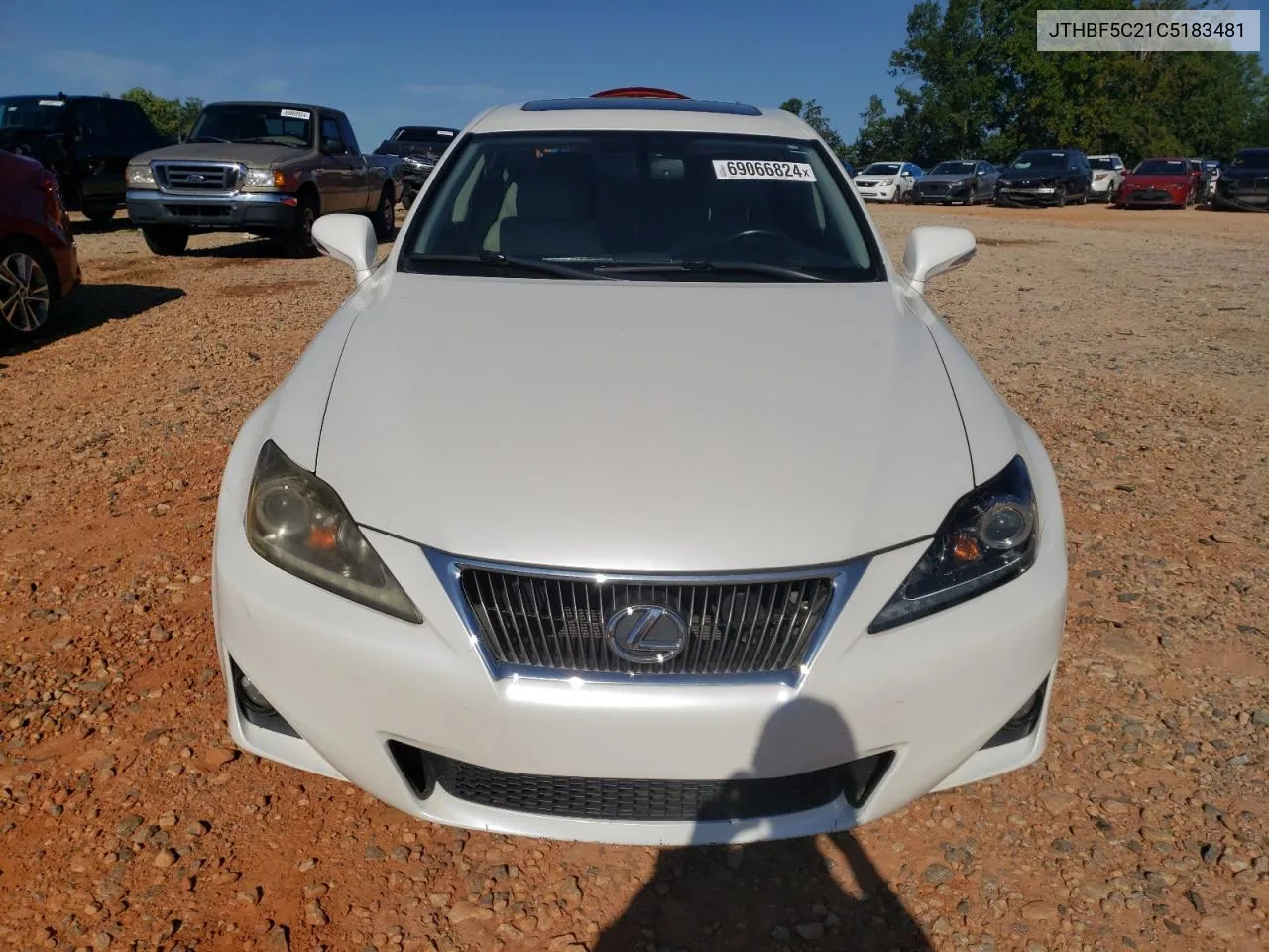 JTHBF5C21C5183481 2012 Lexus Is 250