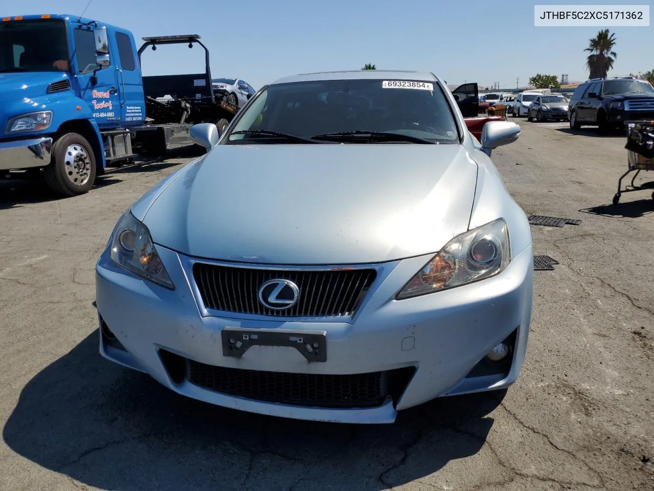 2012 Lexus Is 250 VIN: JTHBF5C2XC5171362 Lot: 69323854