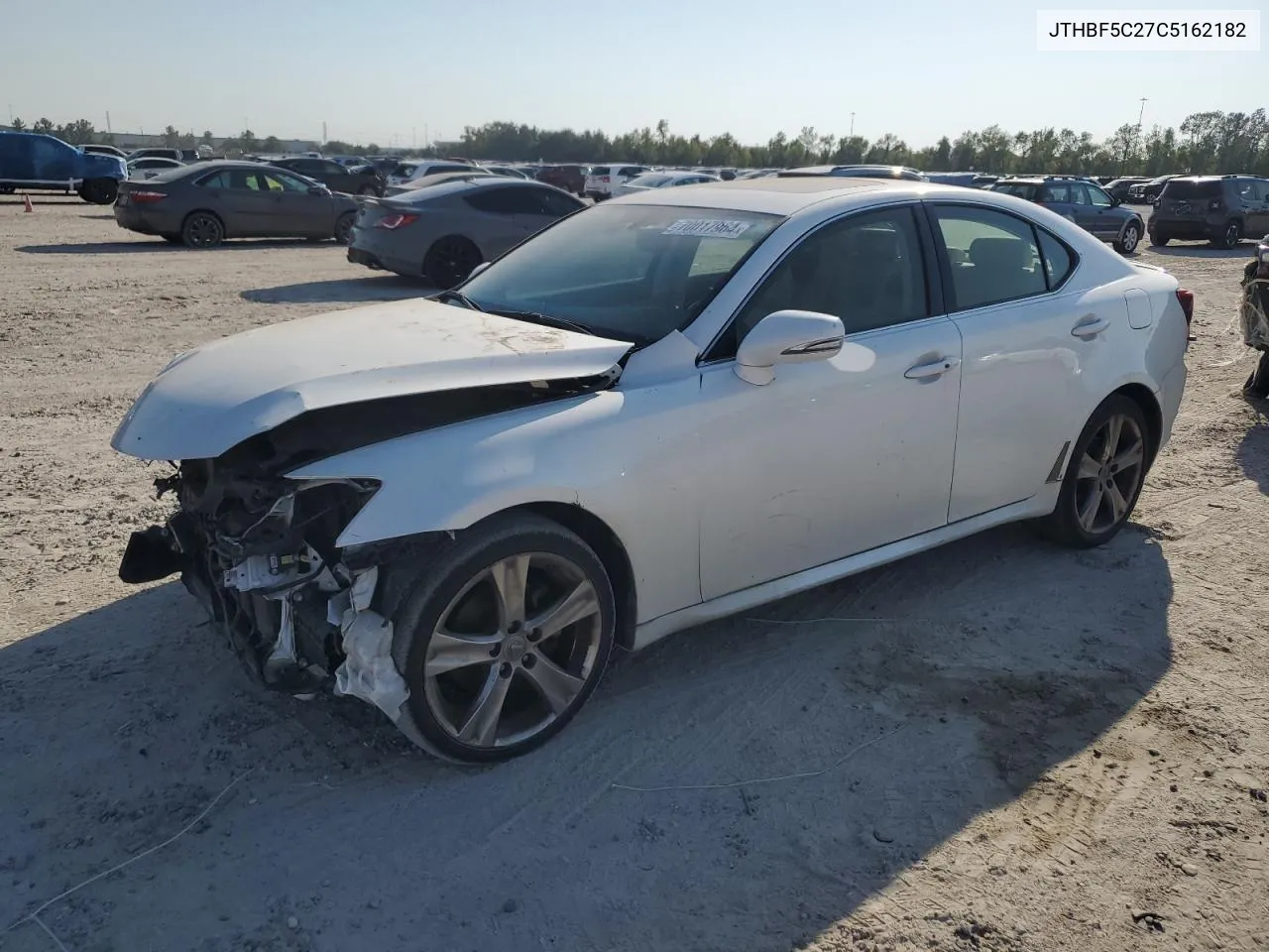 2012 Lexus Is 250 VIN: JTHBF5C27C5162182 Lot: 70017964