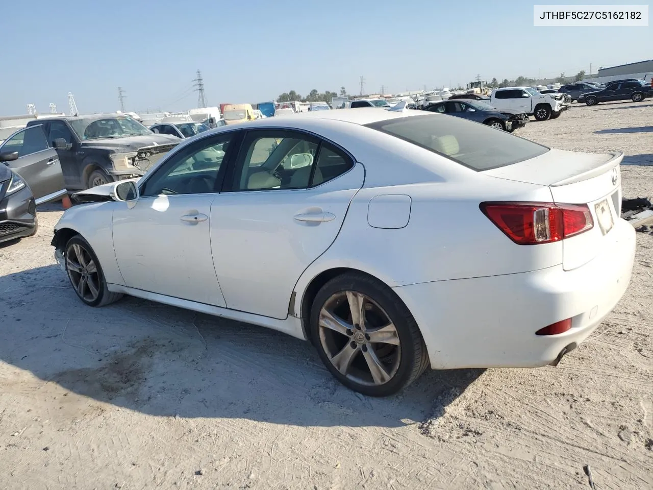 2012 Lexus Is 250 VIN: JTHBF5C27C5162182 Lot: 70017964