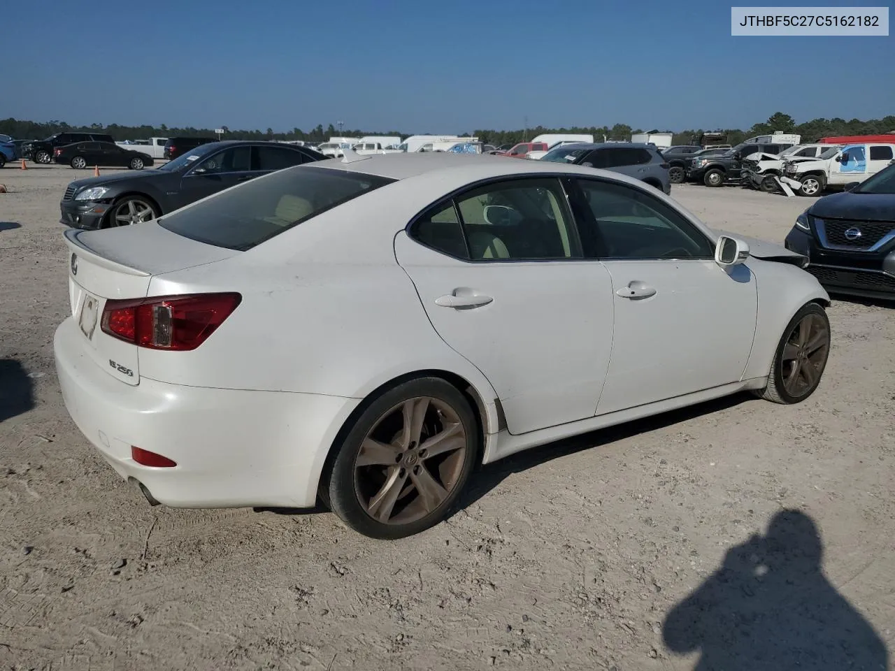 2012 Lexus Is 250 VIN: JTHBF5C27C5162182 Lot: 70017964