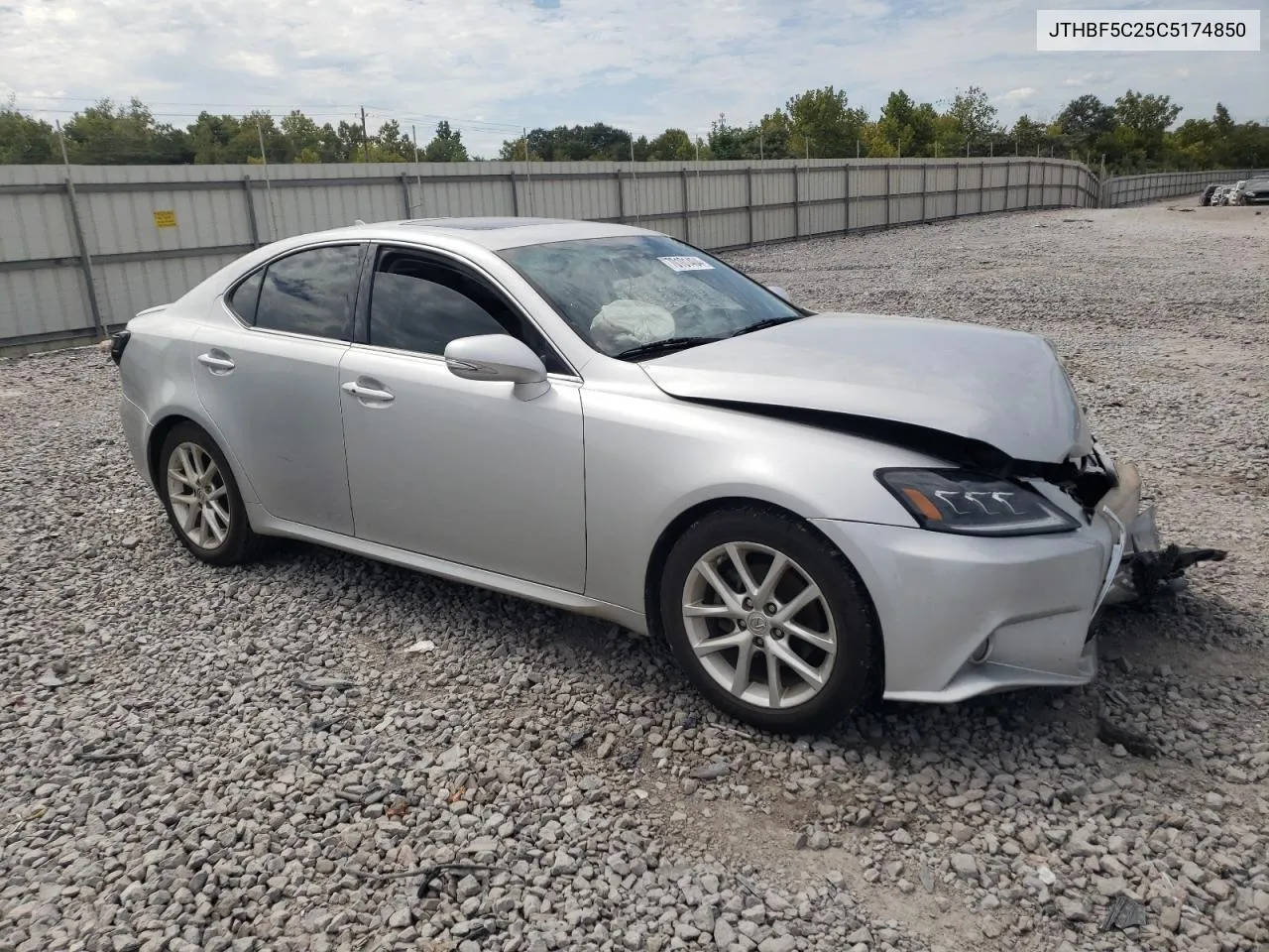 2012 Lexus Is 250 VIN: JTHBF5C25C5174850 Lot: 70101404