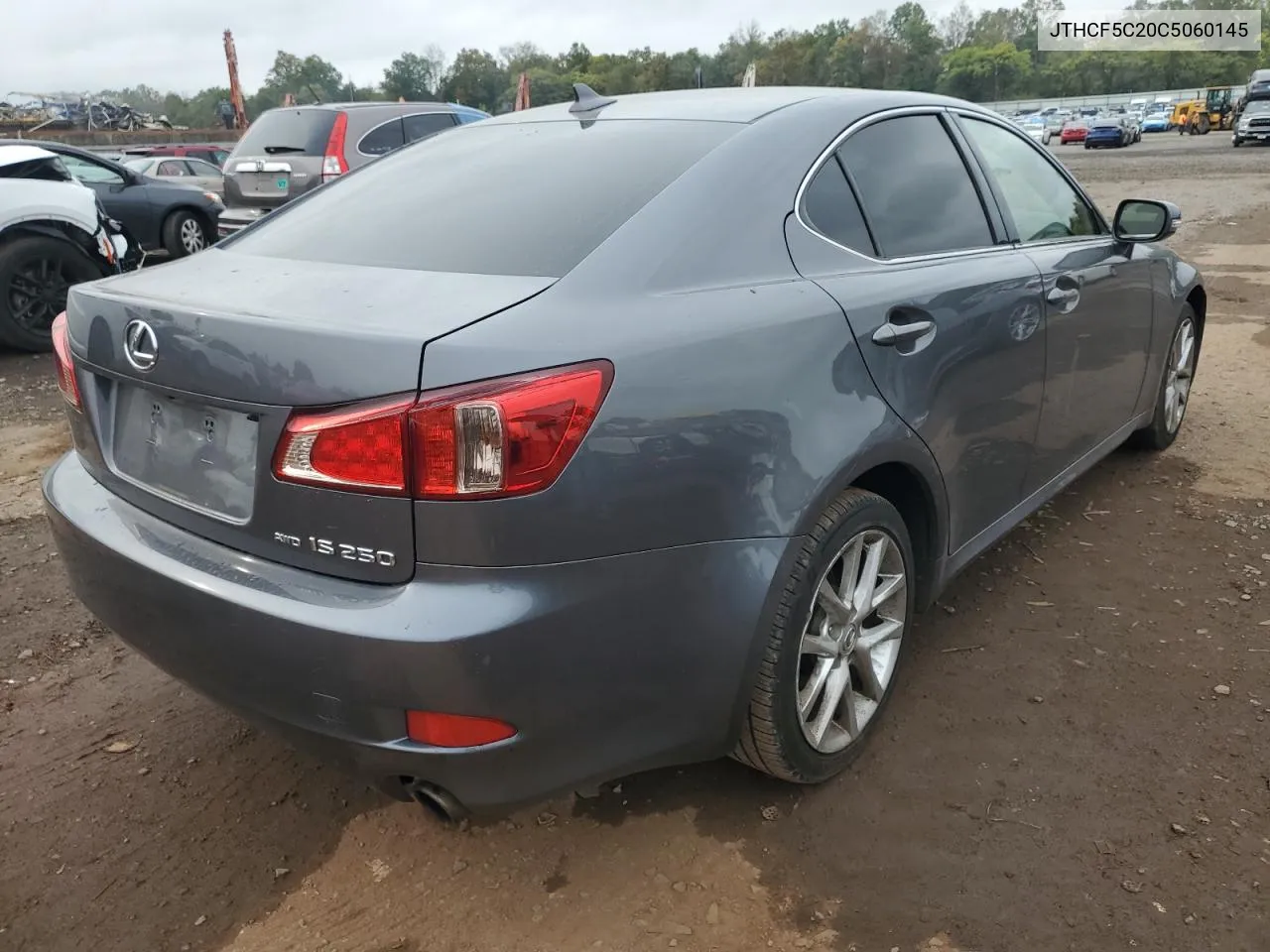 2012 Lexus Is 250 VIN: JTHCF5C20C5060145 Lot: 70923854