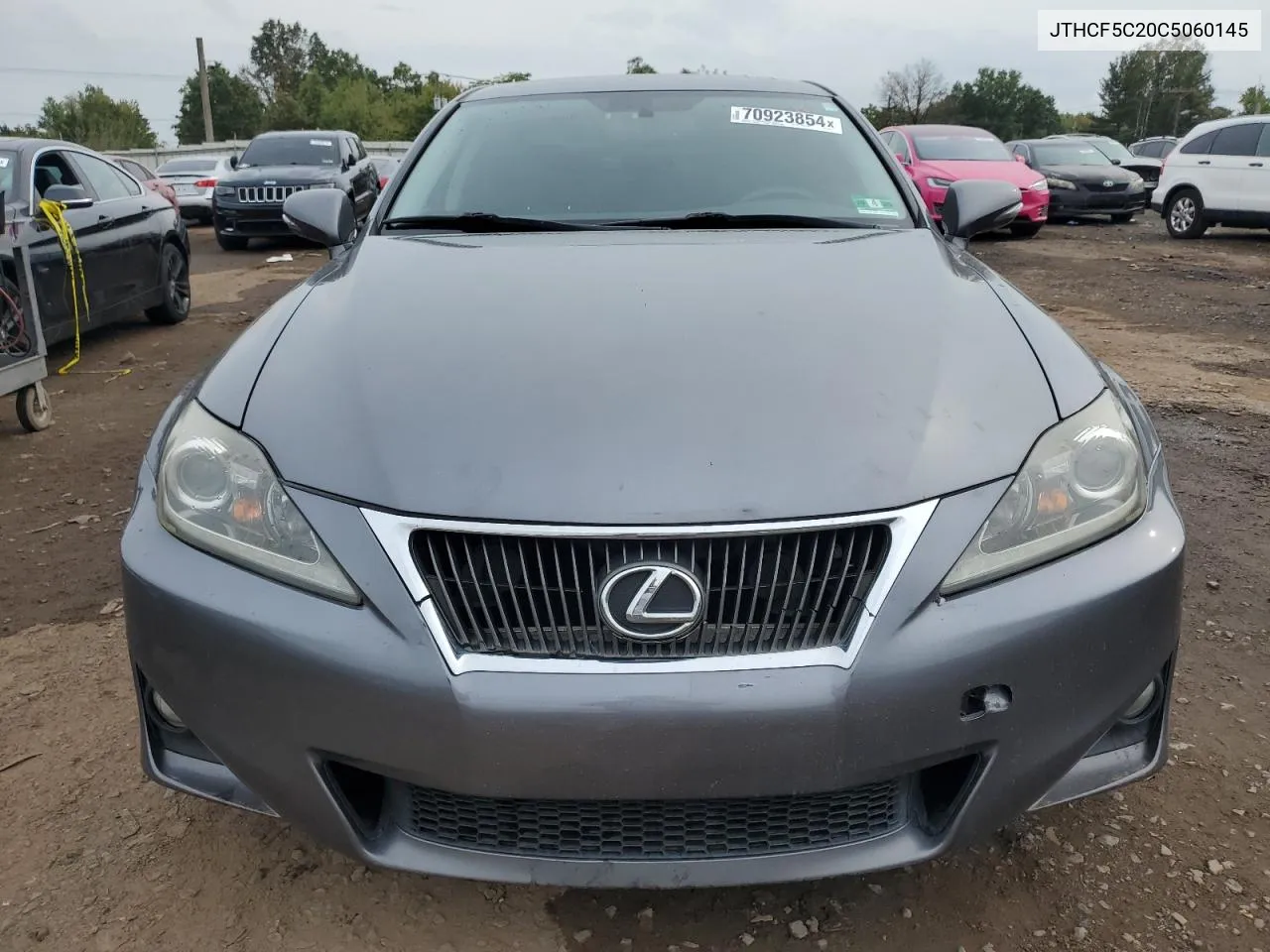 2012 Lexus Is 250 VIN: JTHCF5C20C5060145 Lot: 70923854