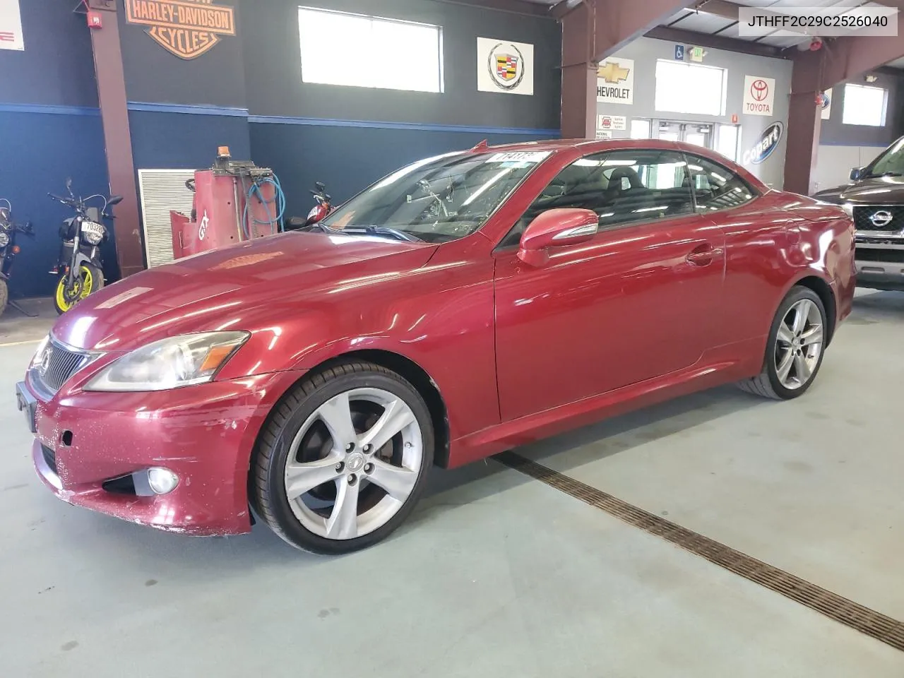 2012 Lexus Is 250 VIN: JTHFF2C29C2526040 Lot: 71417364