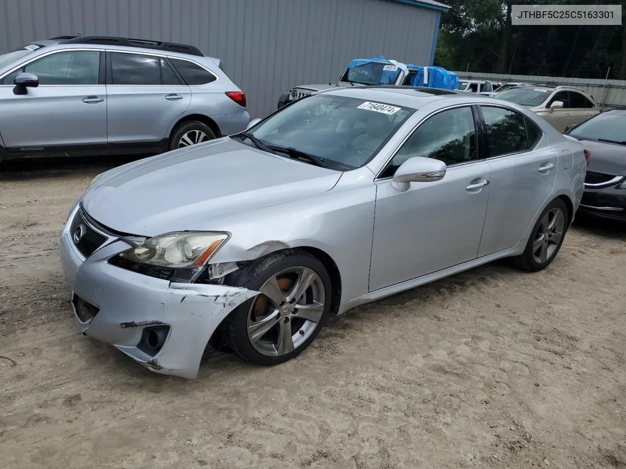 JTHBF5C25C5163301 2012 Lexus Is 250