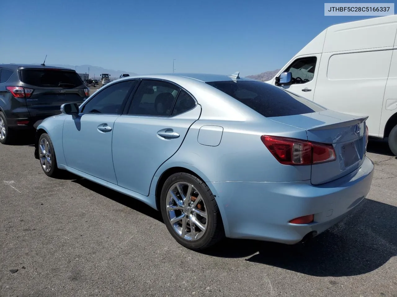 2012 Lexus Is 250 VIN: JTHBF5C28C5166337 Lot: 72589824