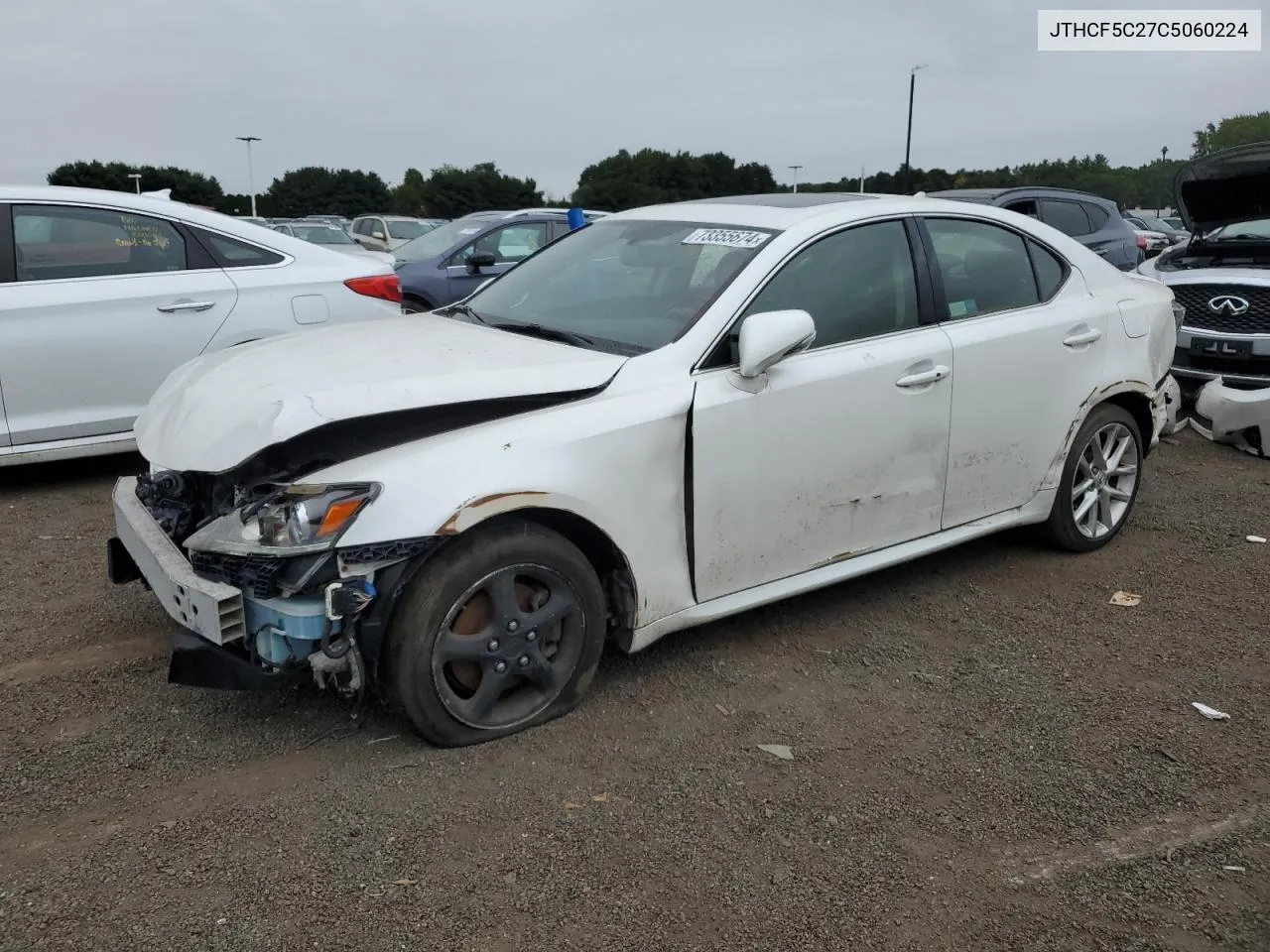 JTHCF5C27C5060224 2012 Lexus Is 250