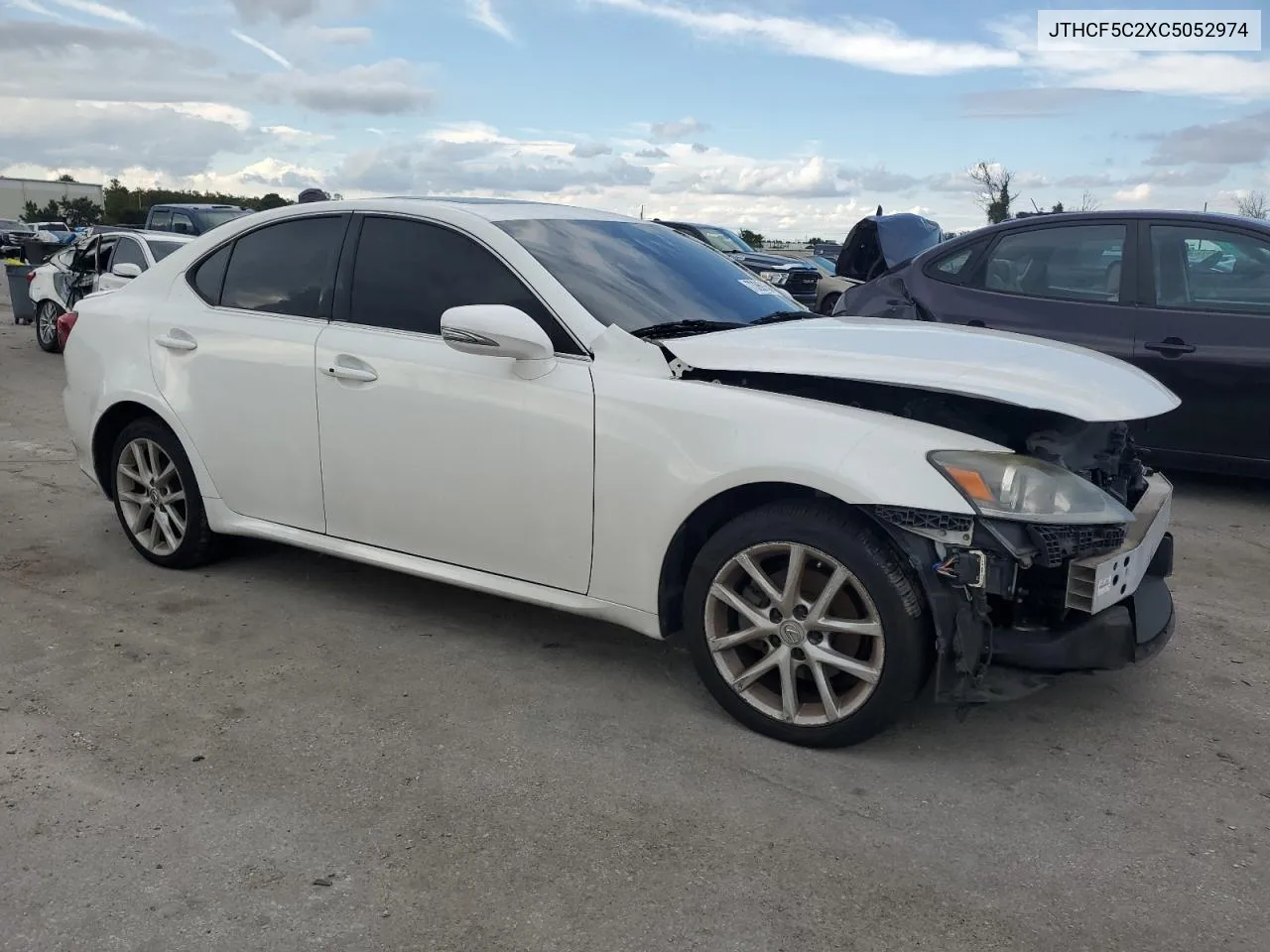 2012 Lexus Is 250 VIN: JTHCF5C2XC5052974 Lot: 73369454