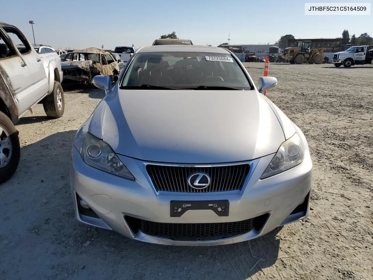 2012 Lexus Is 250 VIN: JTHBF5C21C5164509 Lot: 73725684