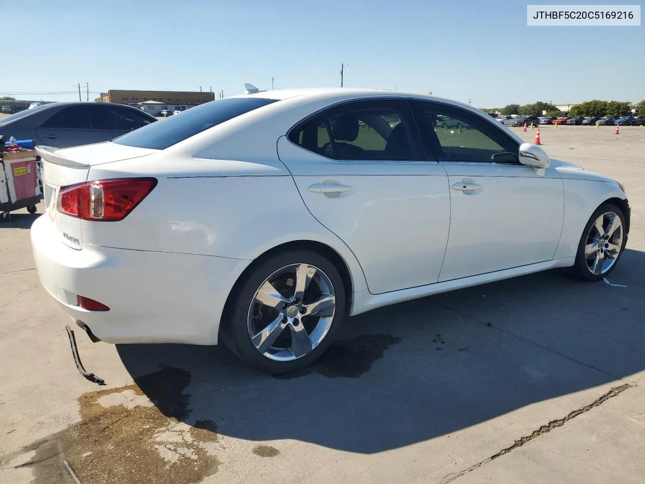 2012 Lexus Is 250 VIN: JTHBF5C20C5169216 Lot: 73806564