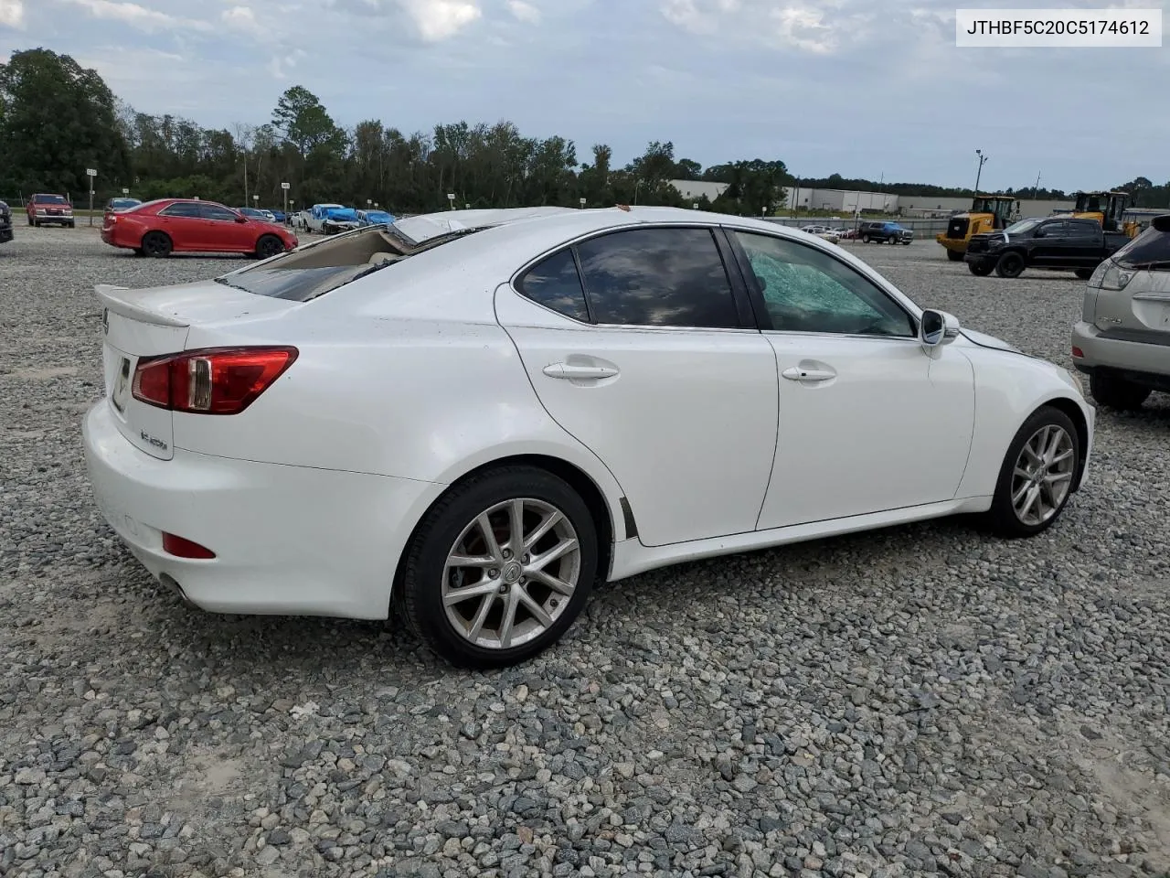 2012 Lexus Is 250 VIN: JTHBF5C20C5174612 Lot: 74053074