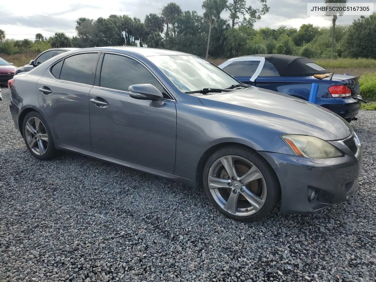 2012 Lexus Is 250 VIN: JTHBF5C20C5167305 Lot: 74114264