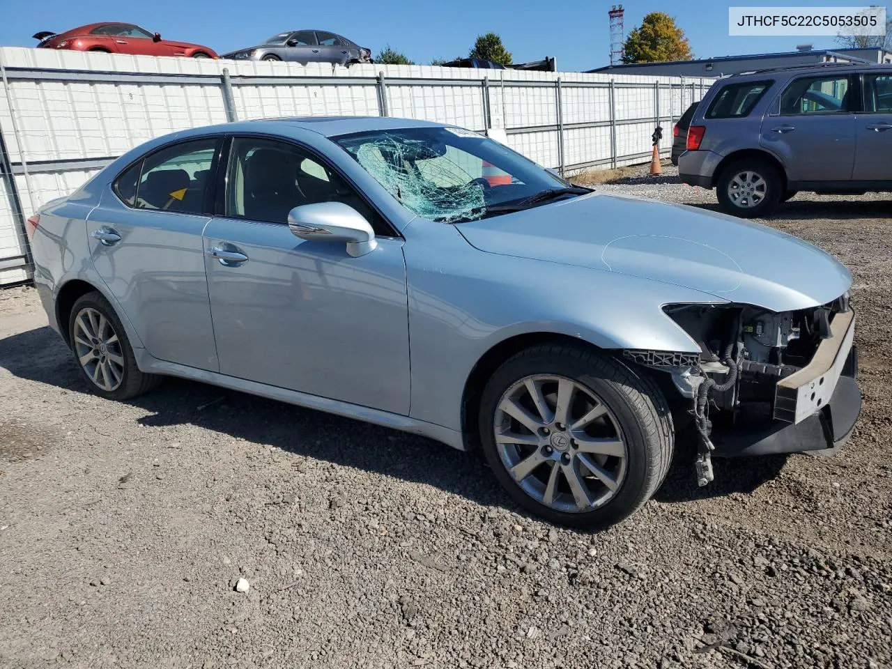 2012 Lexus Is 250 VIN: JTHCF5C22C5053505 Lot: 74344104