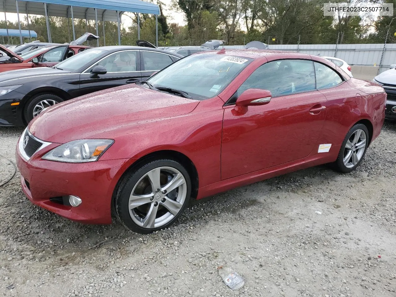 2012 Lexus Is 350 VIN: JTHFE2C23C2507714 Lot: 74383924