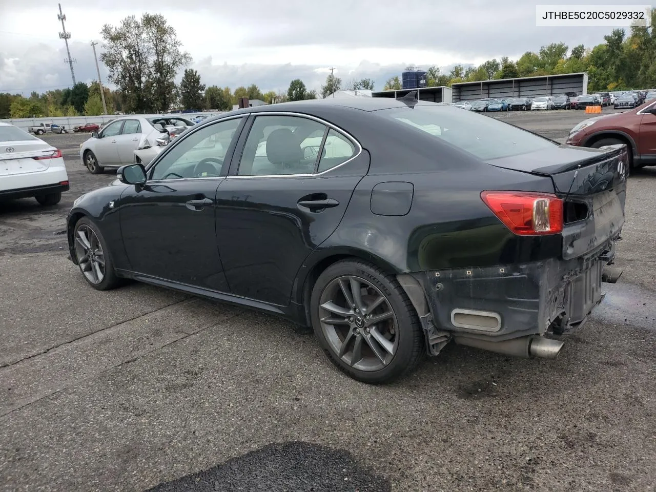 2012 Lexus Is 350 VIN: JTHBE5C20C5029332 Lot: 75845364