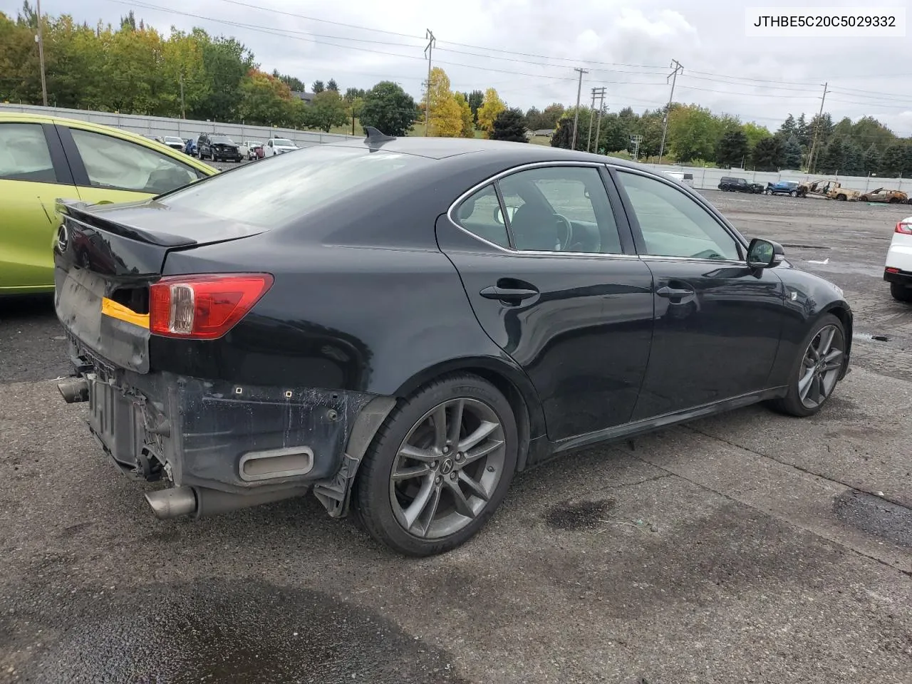 2012 Lexus Is 350 VIN: JTHBE5C20C5029332 Lot: 75845364