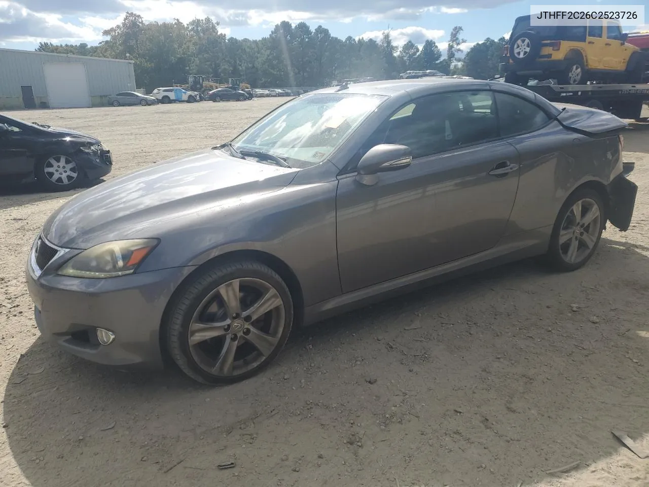 2012 Lexus Is 250 VIN: JTHFF2C26C2523726 Lot: 76100464