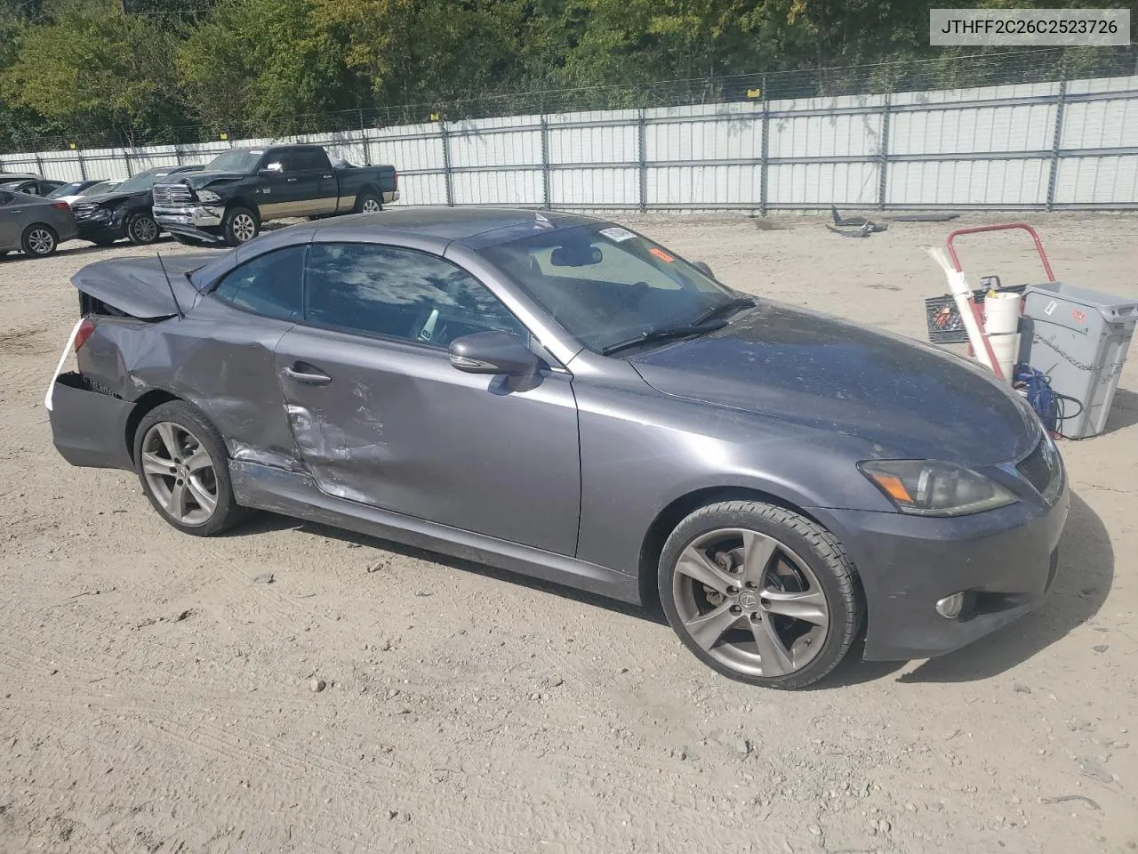 2012 Lexus Is 250 VIN: JTHFF2C26C2523726 Lot: 76100464