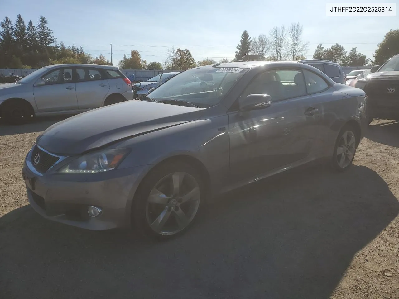 2012 Lexus Is 250 VIN: JTHFF2C22C2525814 Lot: 76706134